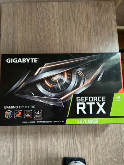 Лот: 20524469. Фото: 1. Видеокарта Gigabyte RTX 2070 Super... Видеокарты