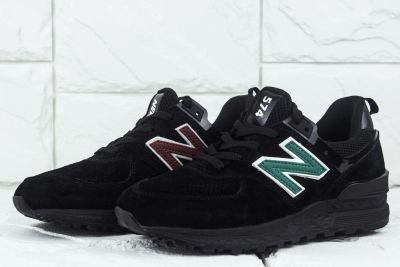 Лот: 11168660. Фото: 1. Кроссовки New Balance 574 замша... Кеды, кроссовки, слипоны