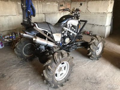 Лот: 13450442. Фото: 1. Квадроцикл Yamaha Vmax 1200cc... Снегоходы, квадроциклы