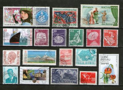 Лот: 19682621. Фото: 1. Лот Марки Мира (2). Марки
