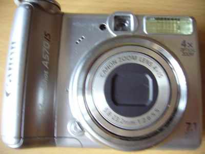 Лот: 9337698. Фото: 1. Canon A570 IS. Цифровые компактные