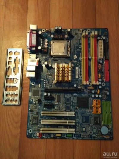 Лот: 10555707. Фото: 1. Материнская плата gigabyte ga-8i945pl-g... Материнские платы