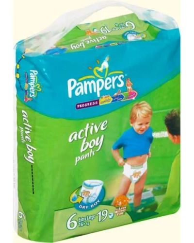 Лот: 3366400. Фото: 1. Трусики Pampers Active Boy №6... Детская гигиена