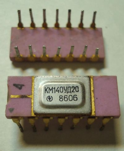 Лот: 24612549. Фото: 1. КМ140УД20. Микросхемы