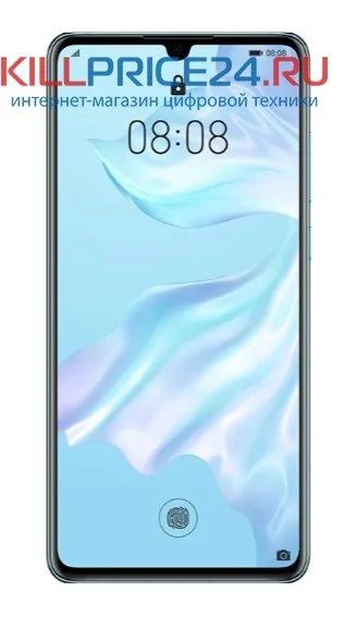 Лот: 16419077. Фото: 1. Huawei P30 6/128Gb, светло-голубой. Смартфоны