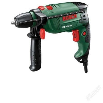 Лот: 1511825. Фото: 1. Дрель ударная PSB650 RE BOSCH... Электроинструмент