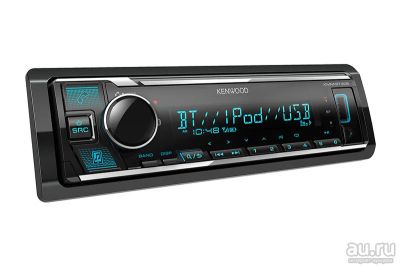 Лот: 16068742. Фото: 1. Kenwood KMM-BT306 Bluetooth. Процессор... Автомагнитолы