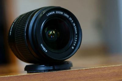 Лот: 4686452. Фото: 1. Canon EF-S 18-55mm f/3.5-5.6 I... Объективы