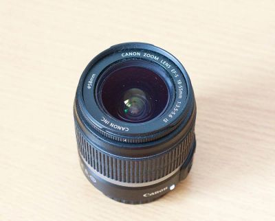 Лот: 6977943. Фото: 1. Китовый Canon Zoom Lens EF-S 18-55... Объективы