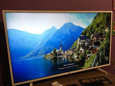 Лот: 16238393. Фото: 1. LG 4k 49'' 49uh619v HDR. Телевизоры