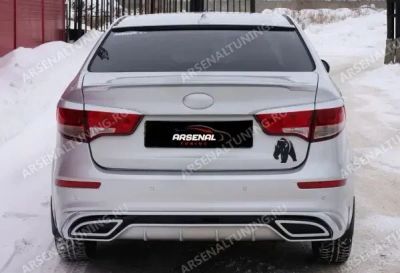 Лот: 15666641. Фото: 1. KIA RIO 2015 Диффузор GT, Киа... Детали тюнинга