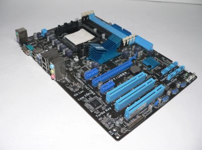 Лот: 8811948. Фото: 1. Неисправная MB ASUS M4A77T-USB3... Материнские платы