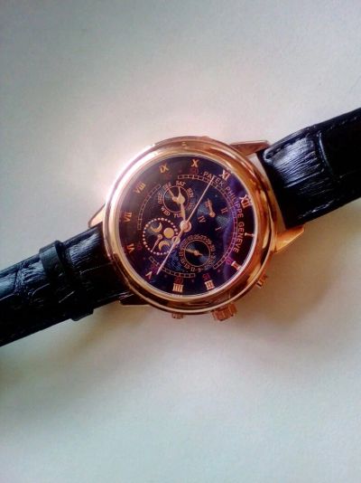Лот: 9989815. Фото: 1. Мужские часы Patek Philippe Skymoon. Оригинальные наручные часы