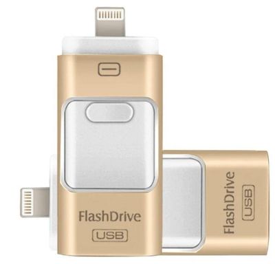 Лот: 9171670. Фото: 1. Флешка Flash Drive 32gb GOLD... USB-флеш карты