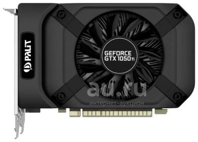 Лот: 18663237. Фото: 1. Palit GeForce GTX 1050 Ti StormX... Видеокарты