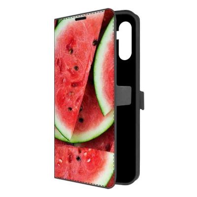 Лот: 25542312. Фото: 1. Чехол Krutoff Eco Book "Арбуз... Чехлы, бамперы