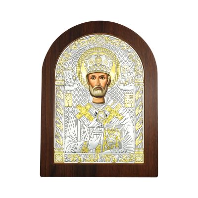 Лот: 23836007. Фото: 1. Икона Николай Чудотворец. Другое (ювелирные изделия, бижутерия, часы)