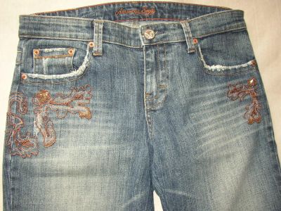 Лот: 6193740. Фото: 1. Джинсы bootcut American Eagle... Джинсы