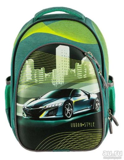 Лот: 14155543. Фото: 1. Рюкзак школьный | черное авто... Рюкзаки