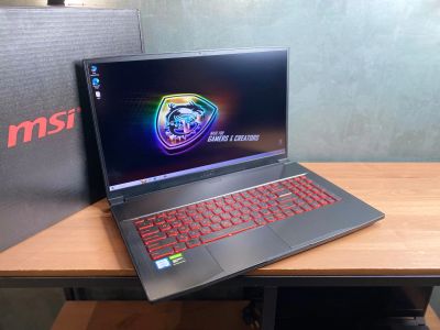 Лот: 25110213. Фото: 1. MSI GF75 17,3"144Hz/i7-9750H/16Gb... Ноутбуки