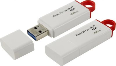 Лот: 12149494. Фото: 1. Флешка USB 3.0 32Gb Kingston DataTraveler... USB-флеш карты