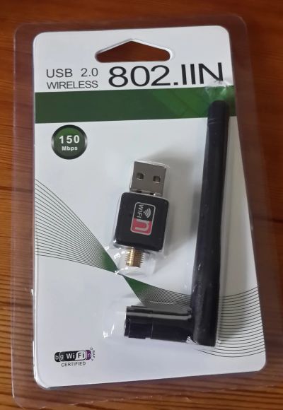 Лот: 11848057. Фото: 1. Беспроводной USB WiFi адаптер... WiFi, Bluetooth адаптеры