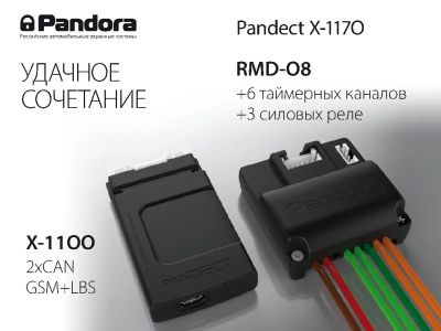 Лот: 4659492. Фото: 1. Микро авто сигнализация Pandect... Автомобильные сигнализации