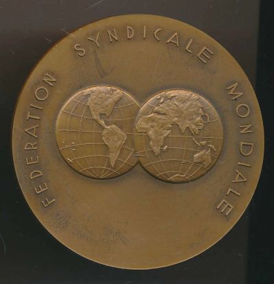 Лот: 16342960. Фото: 1. Франция 1965 Медаль Всемирная... Юбилейные