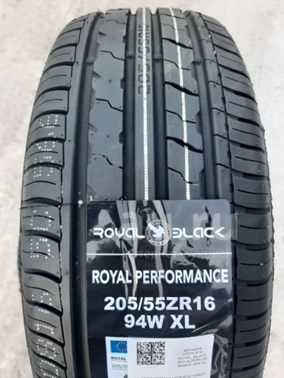 Лот: 23357292. Фото: 1. Летняя резина 205/55 R-16 "Royal... Шины