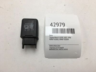 Лот: 20390825. Фото: 1. Реле Toyota Mark Ii 1996 9098702002... Электрооборудование