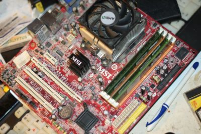 Лот: 7700460. Фото: 1. Комплект Материнская Плата + AMD... Материнские платы