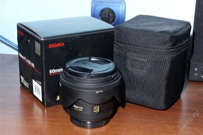 Лот: 1813132. Фото: 1. Классный объектив! SIGMA 50 MM... Объективы
