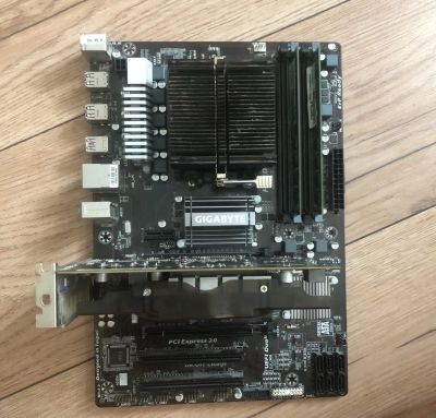 Лот: 19575760. Фото: 1. gigabyte 970a-ds3p + athlon ii... Комплекты запчастей