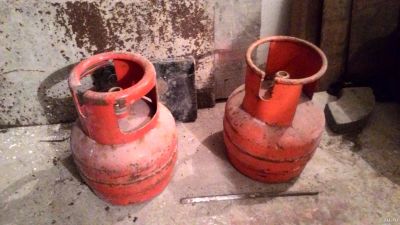 Лот: 18575330. Фото: 1. Газовый баллон 5л. Баллоны, газ в баллонах