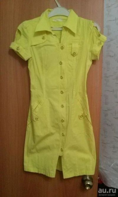 Лот: 9299915. Фото: 1. Продам жёлтое яркое платье. Платья