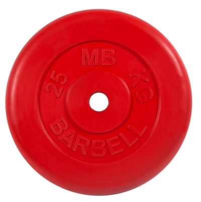 Лот: 22355792. Фото: 1. Диск обрезиненный d26мм MB Barbell... Штанги, блины