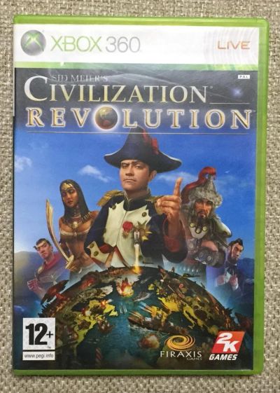 Лот: 10376903. Фото: 1. Игра для X-BOX 360 Civilization... Игры для консолей