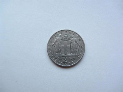 Лот: 8855672. Фото: 1. Греция 2 драхмы 1966 г. Европа