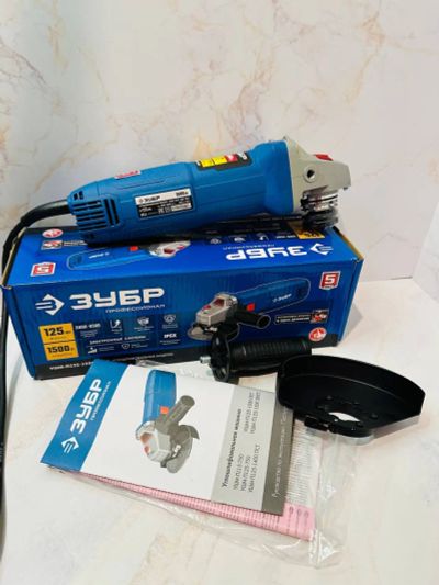 Лот: 21287958. Фото: 1. Ушм зубр п125-1500 эпст (В 51580... Электроинструмент
