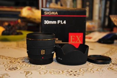 Лот: 460509. Фото: 1. Sigma 30mm/f1.4 EX DC for Sony. Светофильтры