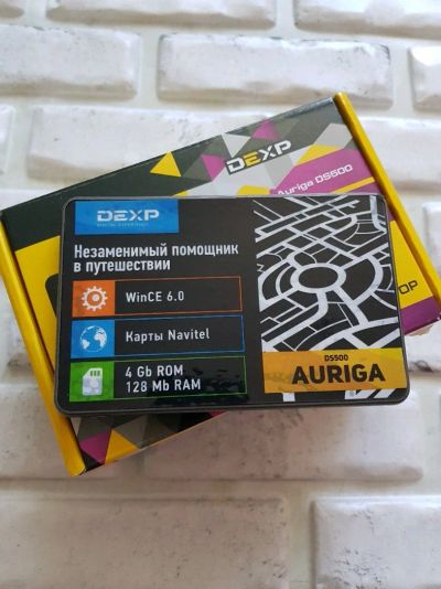 Лот: 11573460. Фото: 1. GPS навигатор DEXP Auriga DS500... GPS-навигаторы