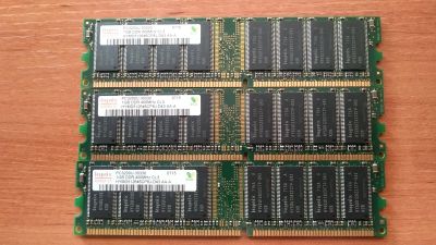 Лот: 17565320. Фото: 1. DDR1 3GB (3*1GB). Оперативная память