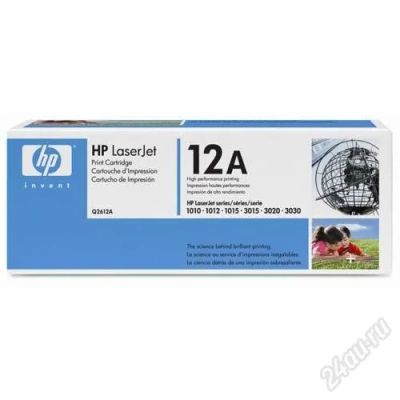Лот: 1225293. Фото: 1. Тонер-картридж hp q2612a рес... Картриджи, расходные материалы