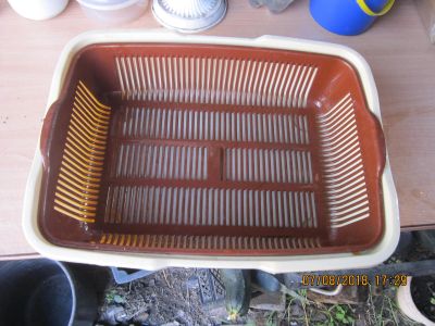 Лот: 11908393. Фото: 1. лоток для кошки. Миски, лотки, наполнители