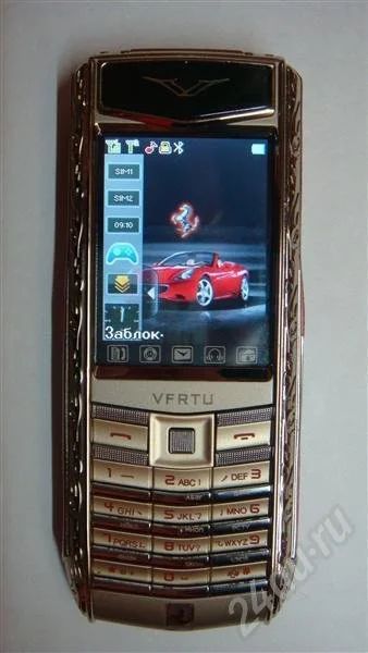 Лот: 266105. Фото: 1. VERTU Ferrari Edition. Кнопочные мобильные телефоны
