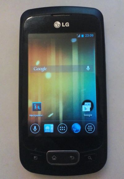 Лот: 5984923. Фото: 1. Смартфон LG Optimus One P500. Смартфоны