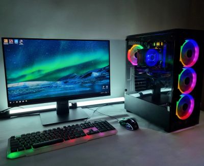 Лот: 19539907. Фото: 1. Игровой ПК 6 ядер, 16gb DDR3... Компьютеры в сборе