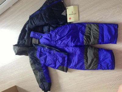 Лот: 2548630. Фото: 1. Moncler куртка+комбинезончик. Верхняя одежда