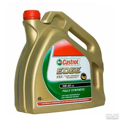 Лот: 13633095. Фото: 1. Castrol EDGE С3 5W-40 4 литра. Масла, жидкости