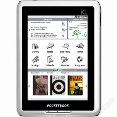 Лот: 2298174. Фото: 1. PocketBook IQ 701. Электронные книги